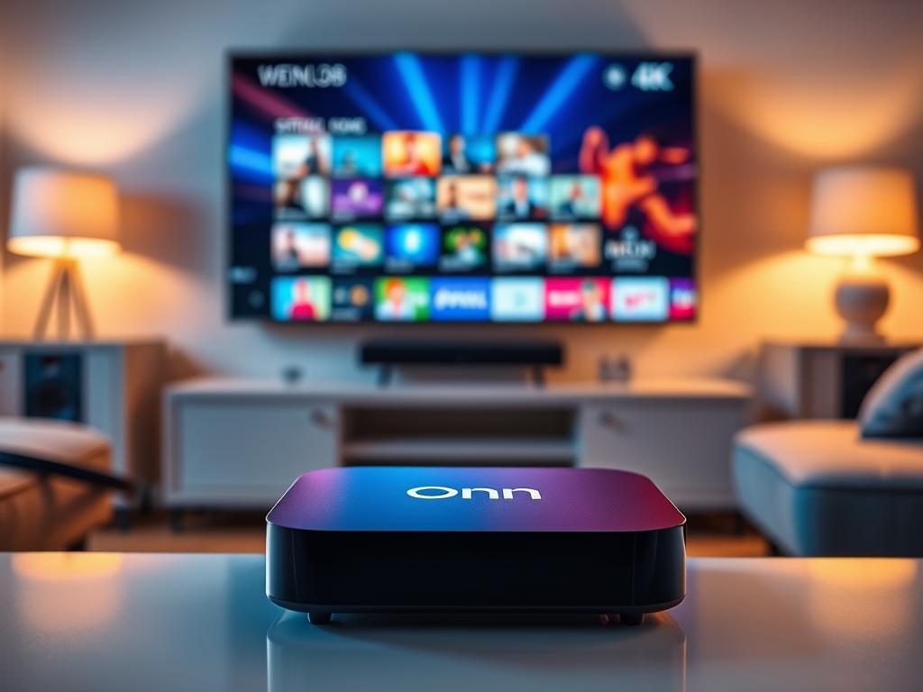 Onn Box 4K Streaming Onn Box 4K Streaming