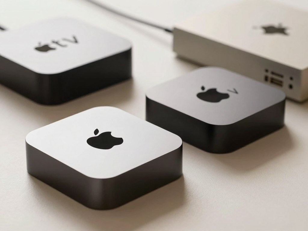 Apple TV Box Evolution Apple TV Box Evolution